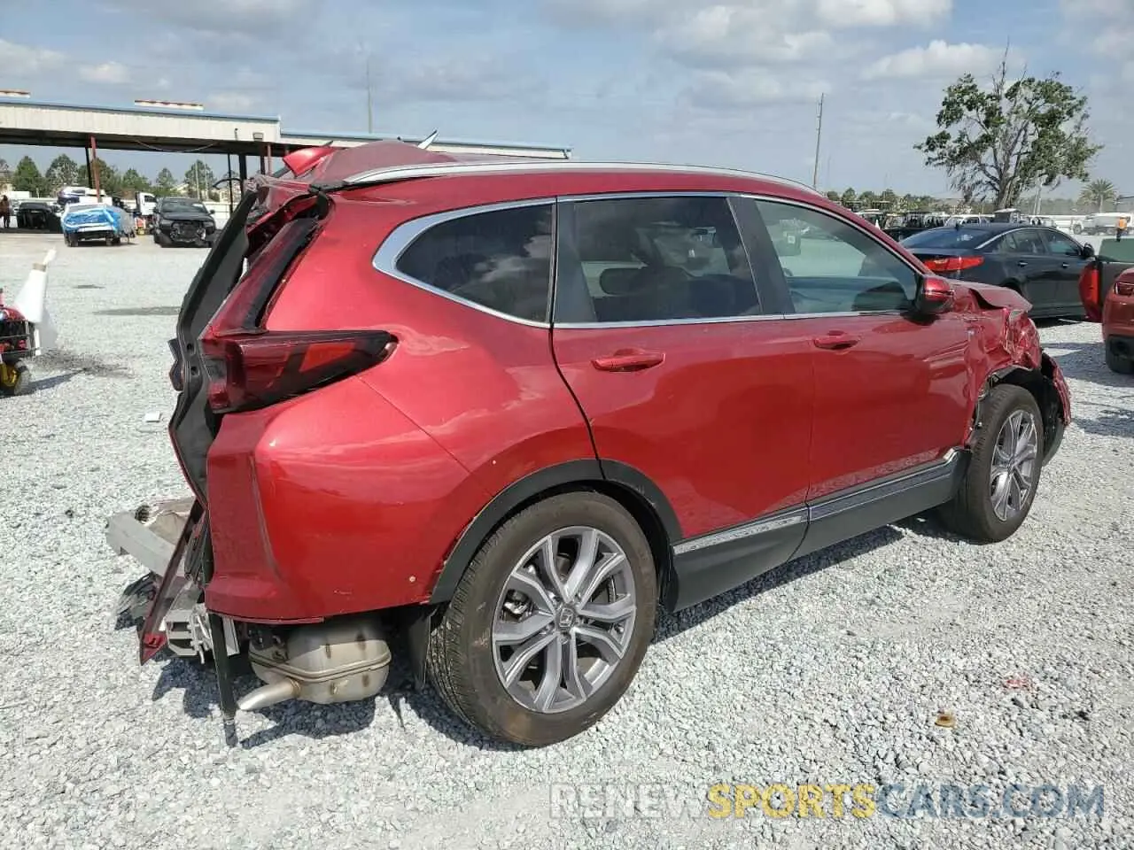 3 fotografías del automóvil dañado 7FART6H99ME035586 HONDA CRV 2021