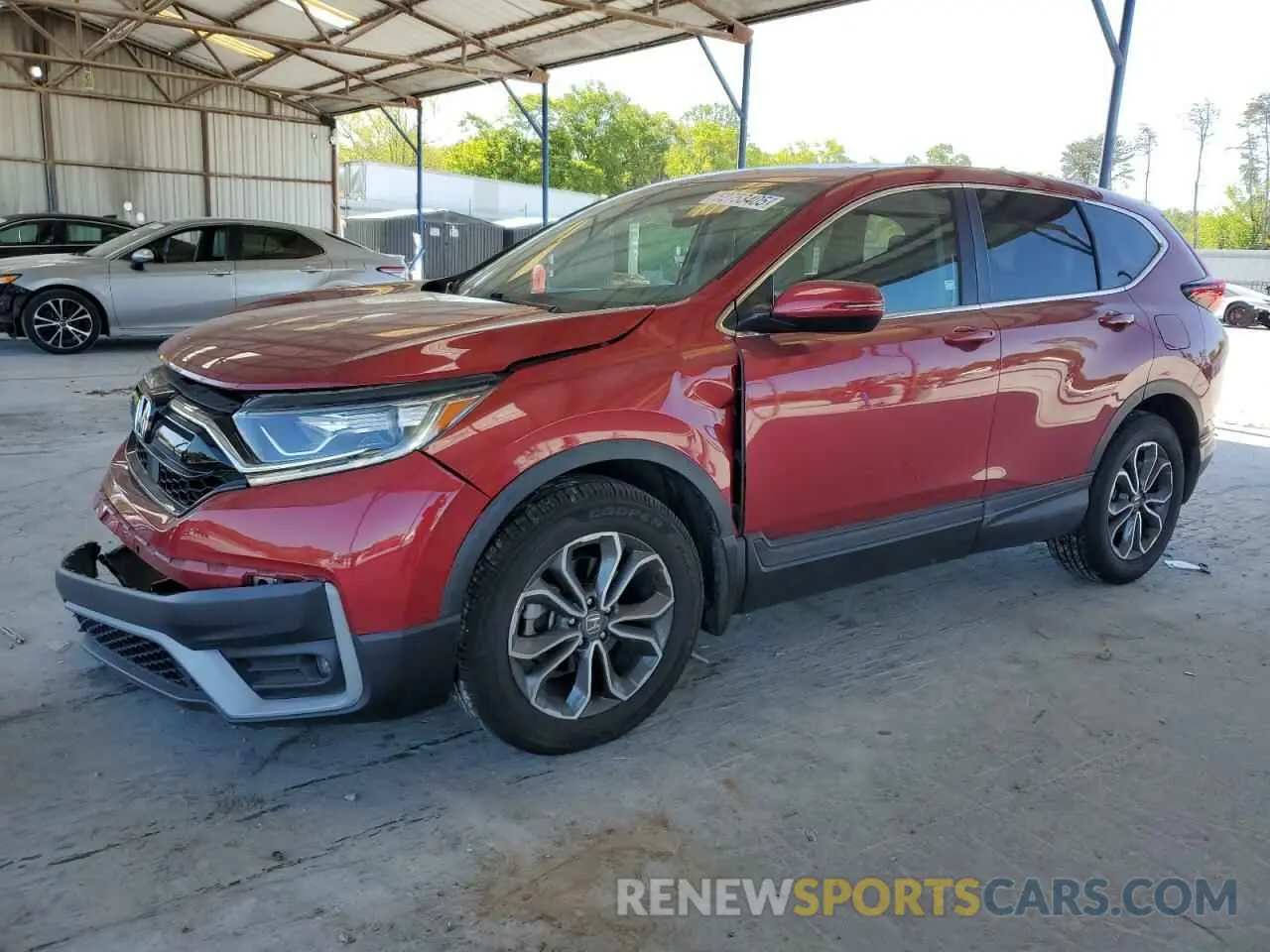 1 fotografías del automóvil dañado 7FARW1H50ME013497 HONDA CRV 2021