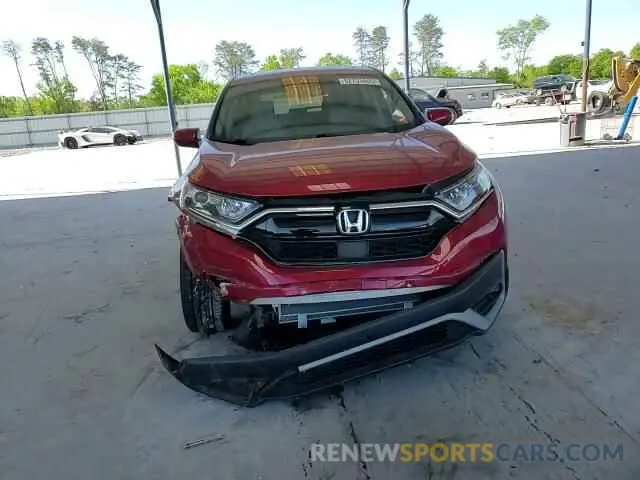 12 fotografías del automóvil dañado 7FARW1H50ME013497 HONDA CRV 2021