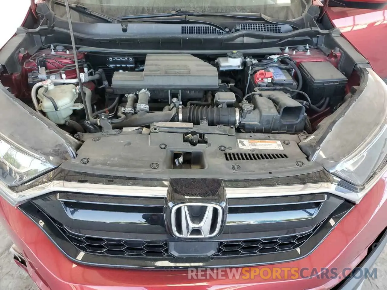 13 fotografías del automóvil dañado 7FARW1H50ME013497 HONDA CRV 2021