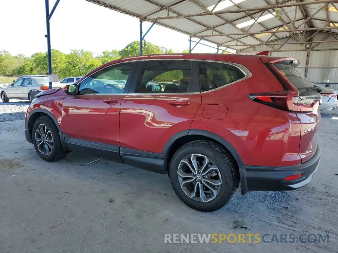 2 fotografías del automóvil dañado 7FARW1H50ME013497 HONDA CRV 2021