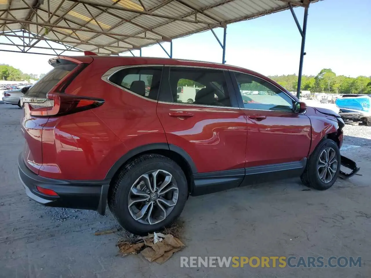 3 fotografías del automóvil dañado 7FARW1H50ME013497 HONDA CRV 2021