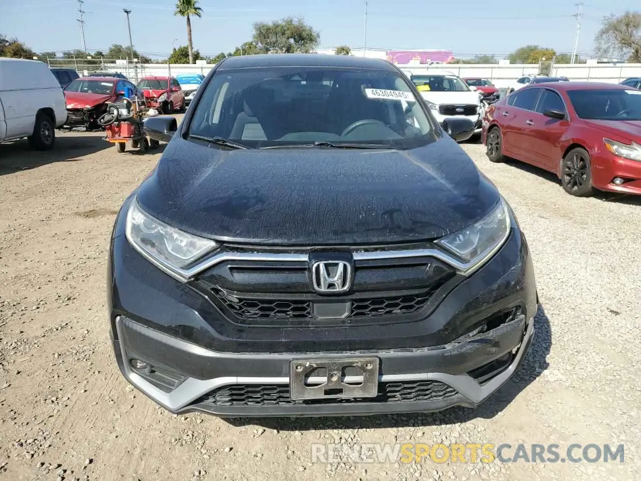 5 fotografías del automóvil dañado 7FARW1H52ME014019 HONDA CRV 2021