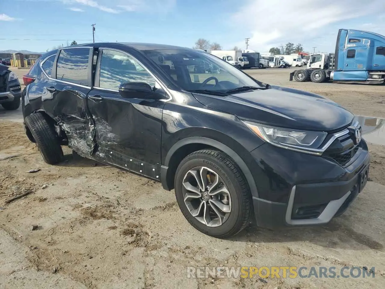 4 fotografías del automóvil dañado 7FARW1H52ME017373 HONDA CRV 2021