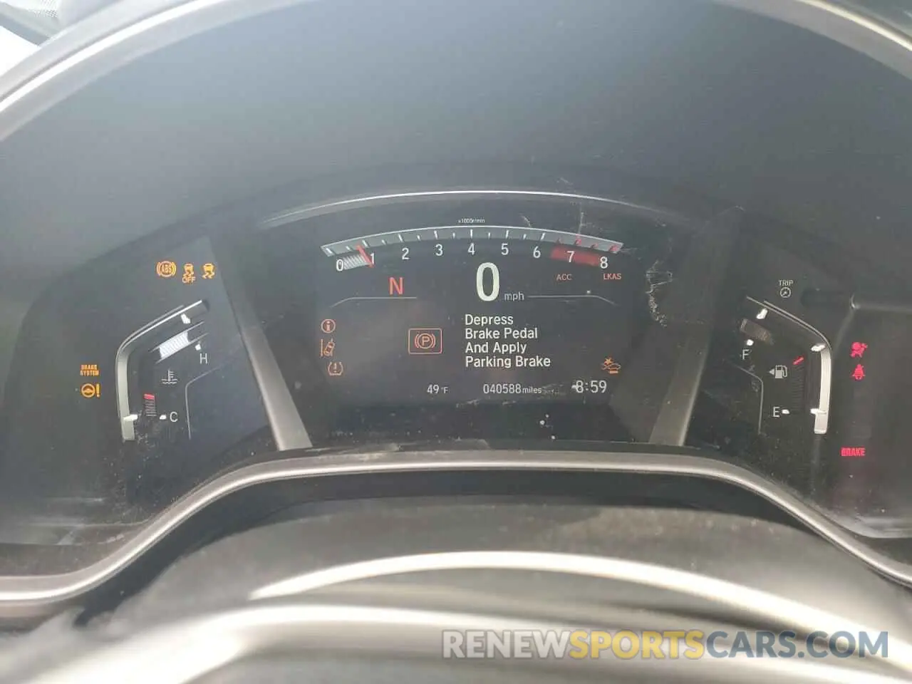 9 fotografías del automóvil dañado 7FARW1H52ME017373 HONDA CRV 2021