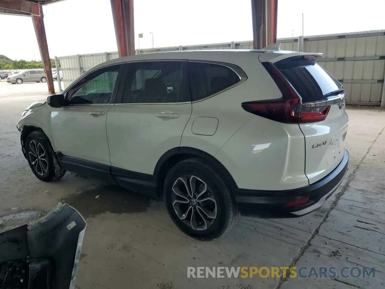 2 fotografías del automóvil dañado 7FARW1H55ME000342 HONDA CRV 2021