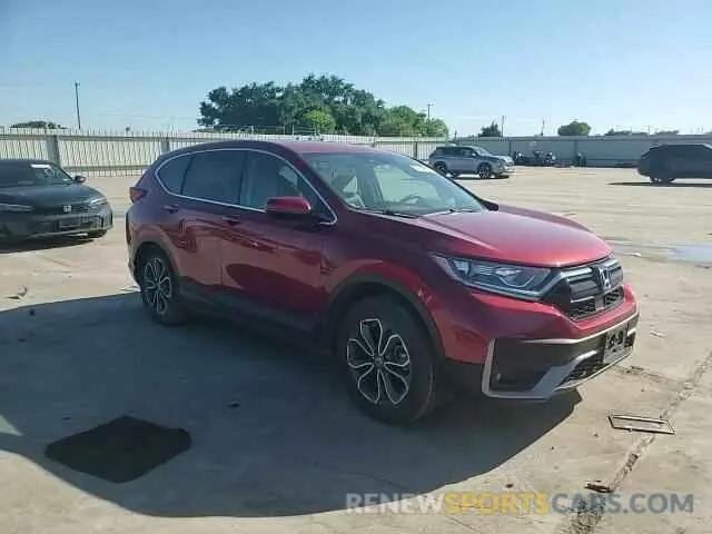 14 fotografías del automóvil dañado 7FARW1H59ME022926 HONDA CRV 2021