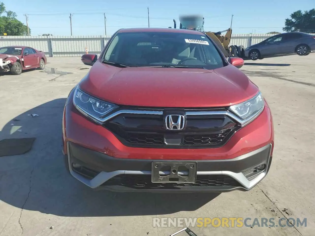 5 fotografías del automóvil dañado 7FARW1H59ME022926 HONDA CRV 2021
