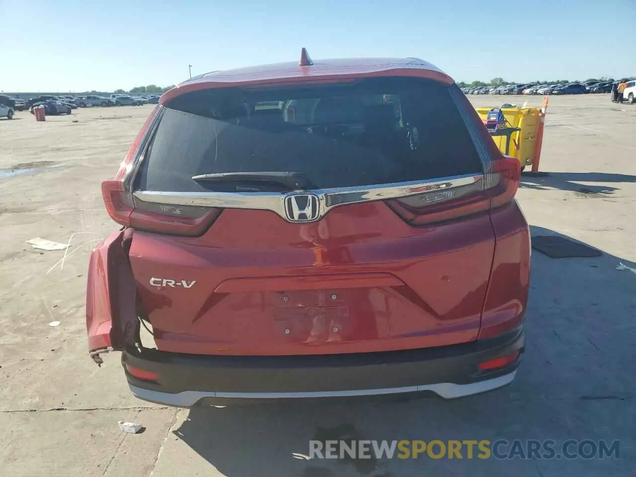 6 fotografías del automóvil dañado 7FARW1H59ME022926 HONDA CRV 2021