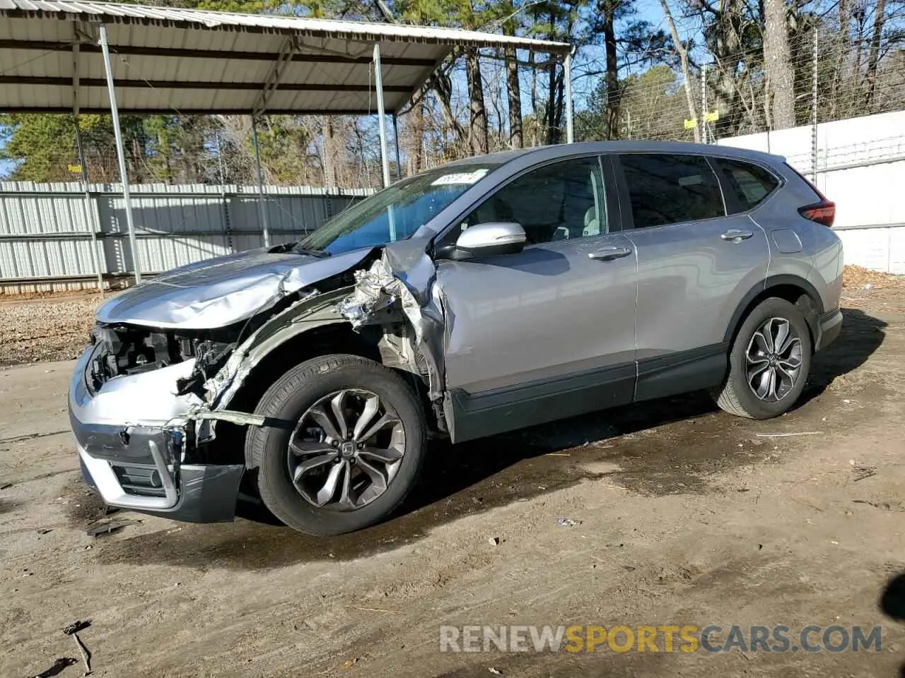 1 fotografías del automóvil dañado 7FARW1H5XME012891 HONDA CRV 2021