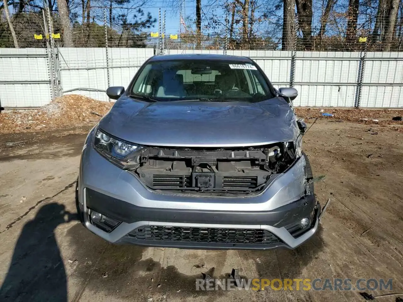 5 fotografías del automóvil dañado 7FARW1H5XME012891 HONDA CRV 2021