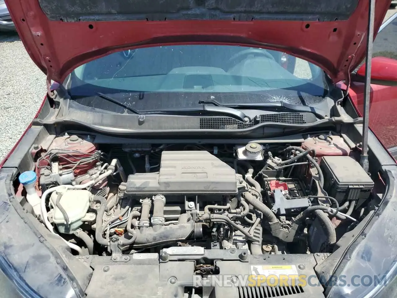 12 fotografías del automóvil dañado 7FARW1H72ME022798 HONDA CRV 2021