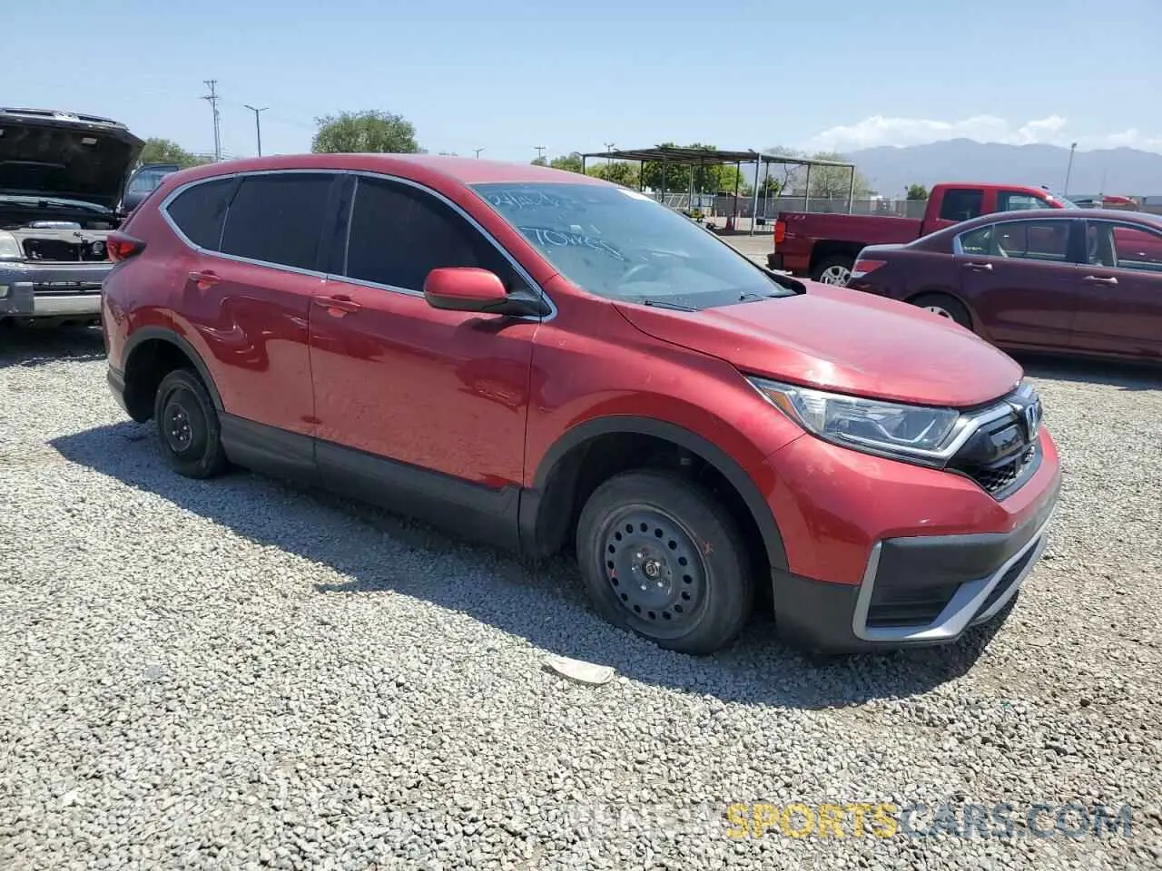 4 fotografías del automóvil dañado 7FARW1H72ME022798 HONDA CRV 2021