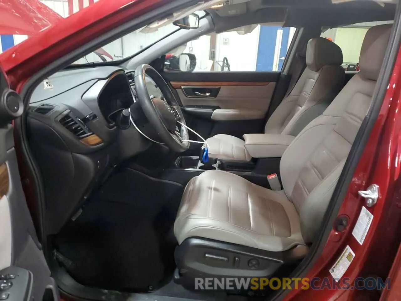 7 fotografías del automóvil dañado 7FARW1H85ME011111 HONDA CRV 2021
