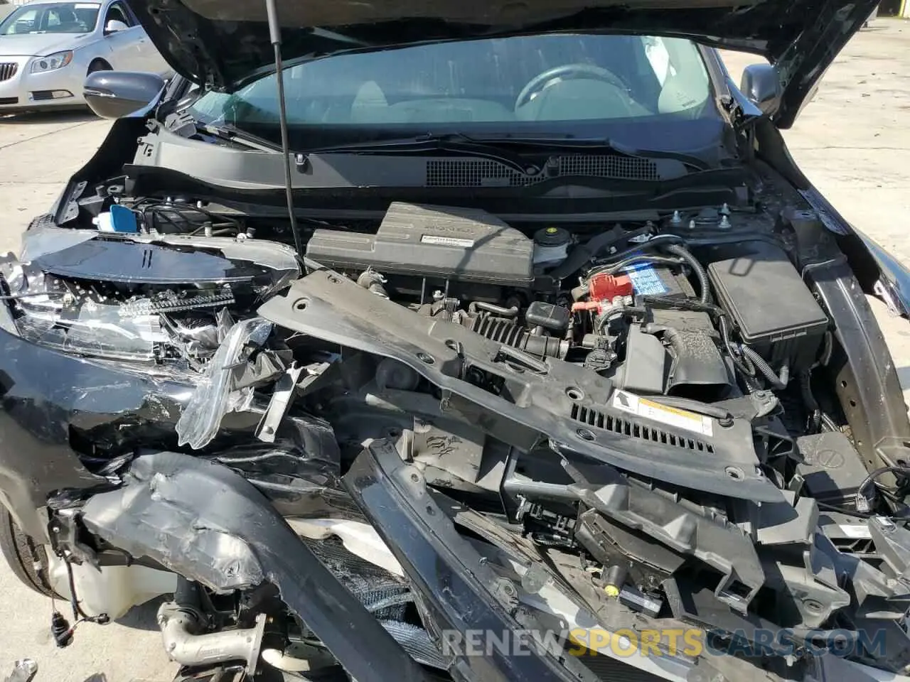 11 fotografías del automóvil dañado 7FARW1H94ME002148 HONDA CRV 2021