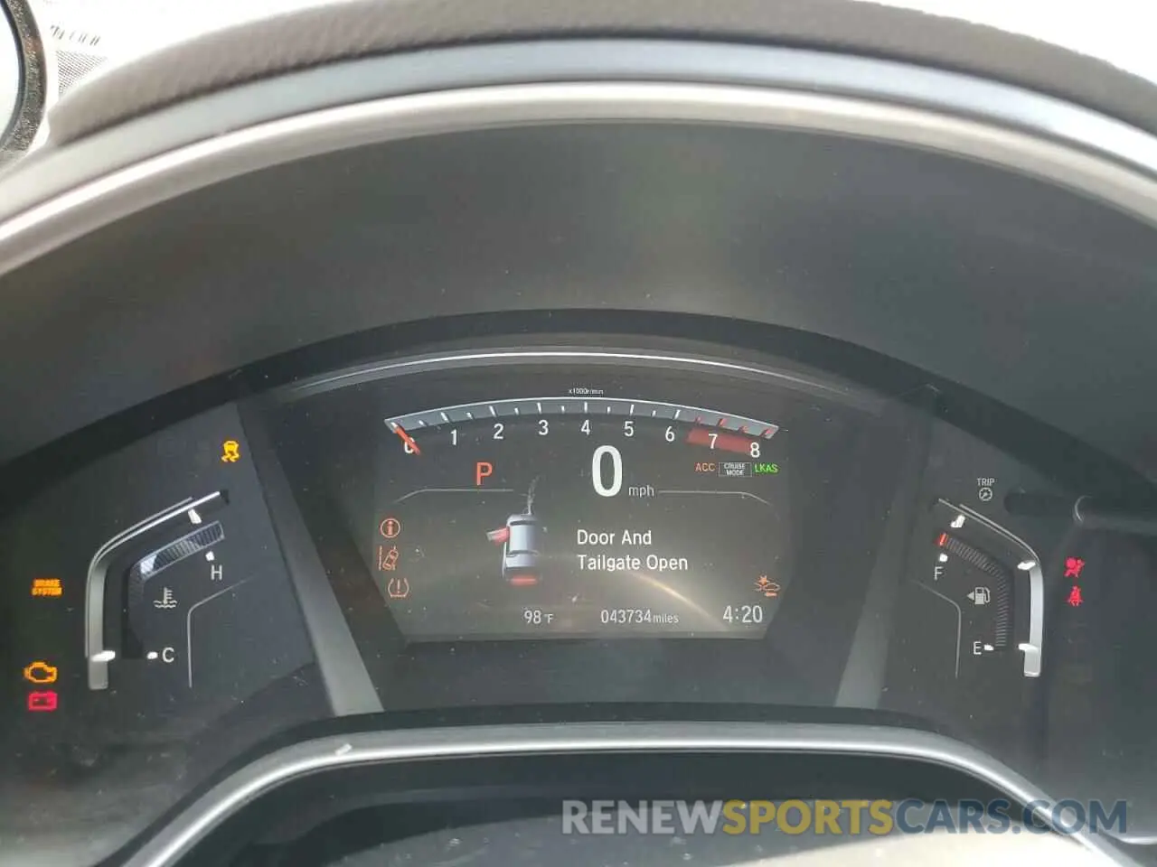 9 fotografías del automóvil dañado 7FARW1H94ME002148 HONDA CRV 2021