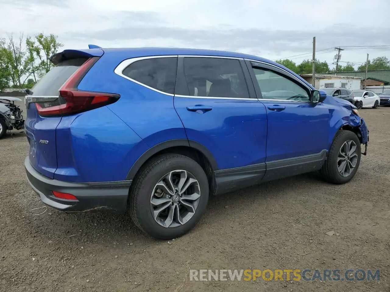 3 fotografías del automóvil dañado 7FARW2H51ME014602 HONDA CRV 2021