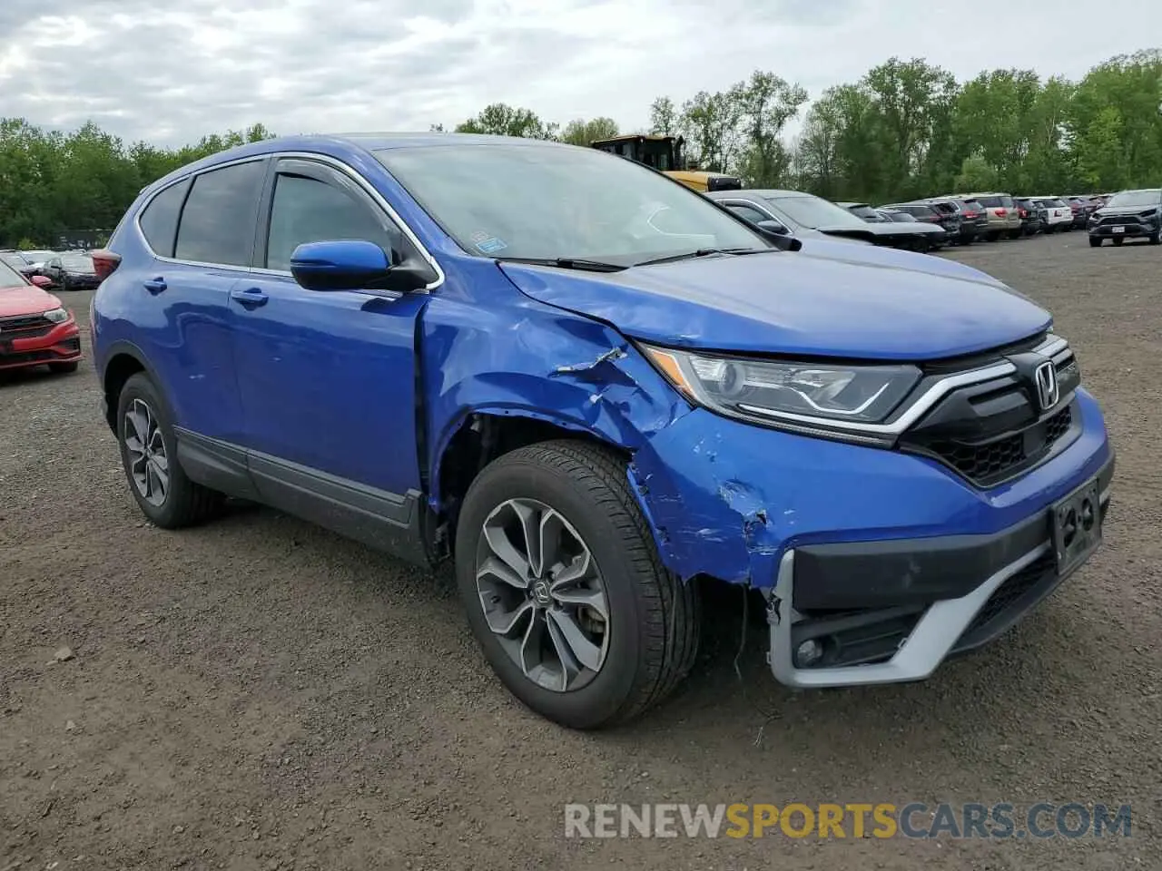 4 fotografías del automóvil dañado 7FARW2H51ME014602 HONDA CRV 2021