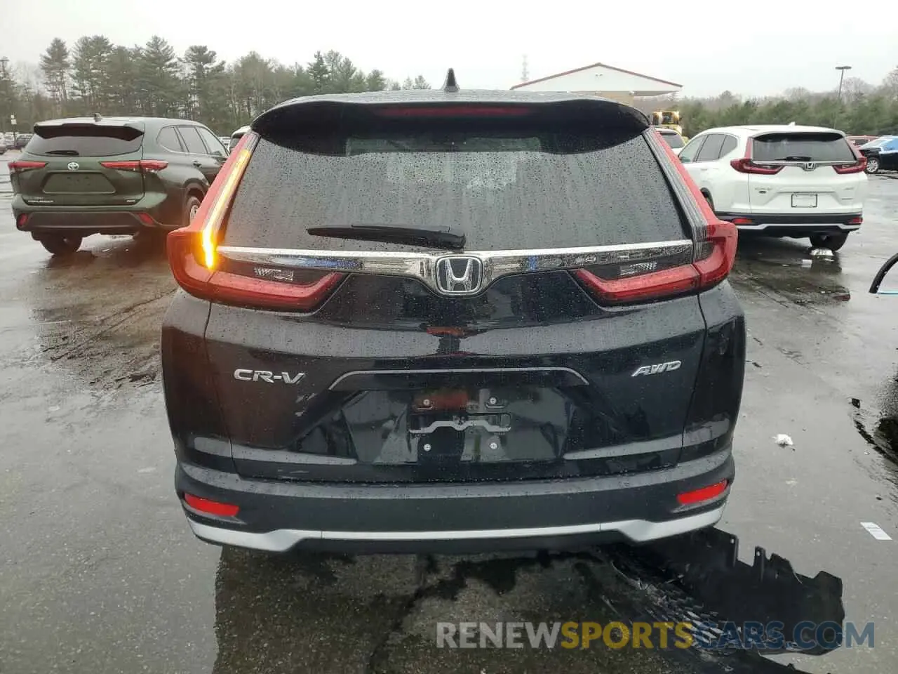 6 fotografías del automóvil dañado 7FARW2H56ME003773 HONDA CRV 2021