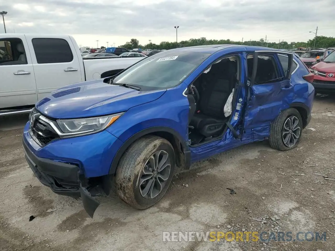 1 fotografías del automóvil dañado 7FARW2H56ME020329 HONDA CRV 2021