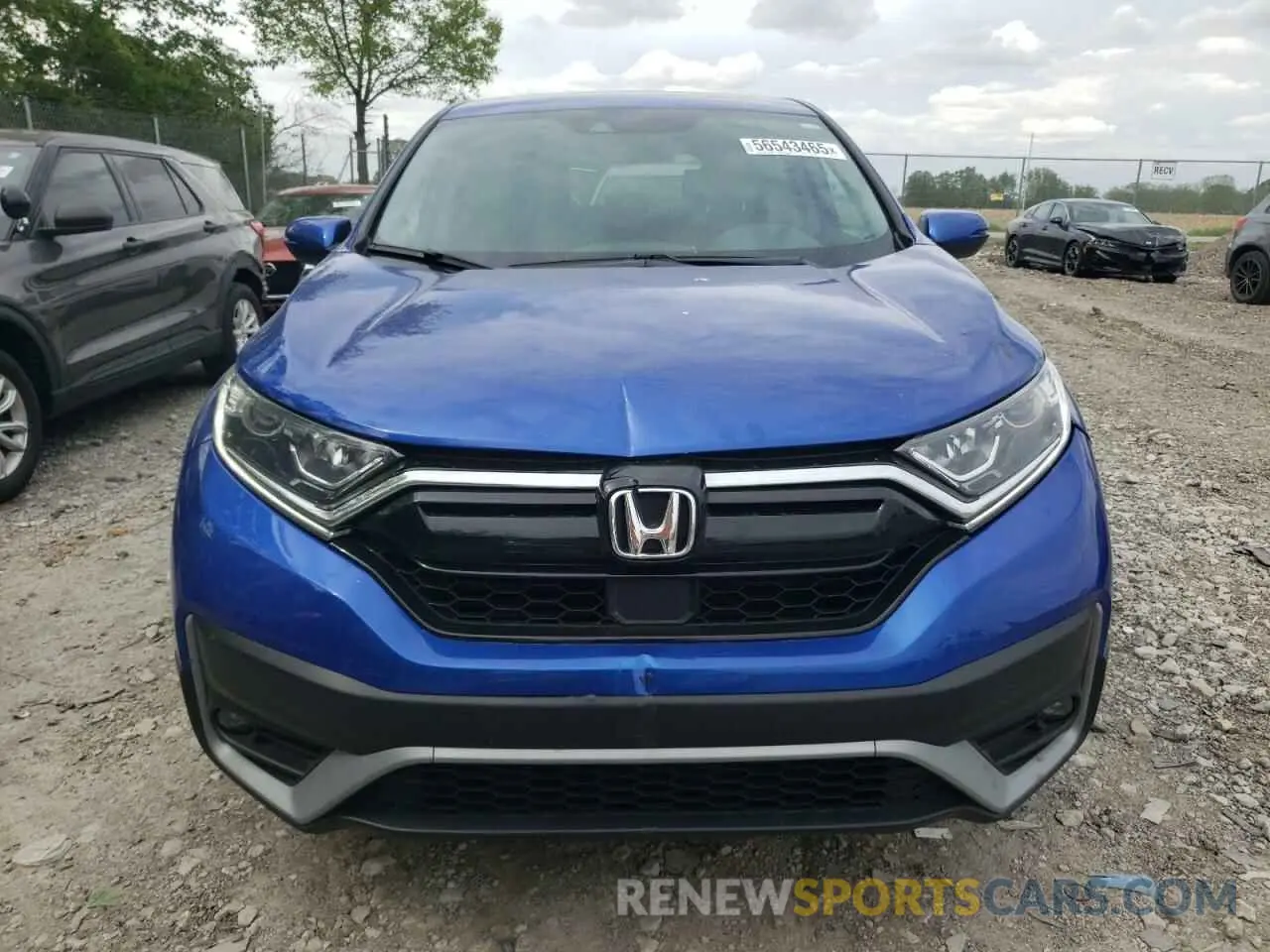 5 fotografías del automóvil dañado 7FARW2H57ME005080 HONDA CRV 2021