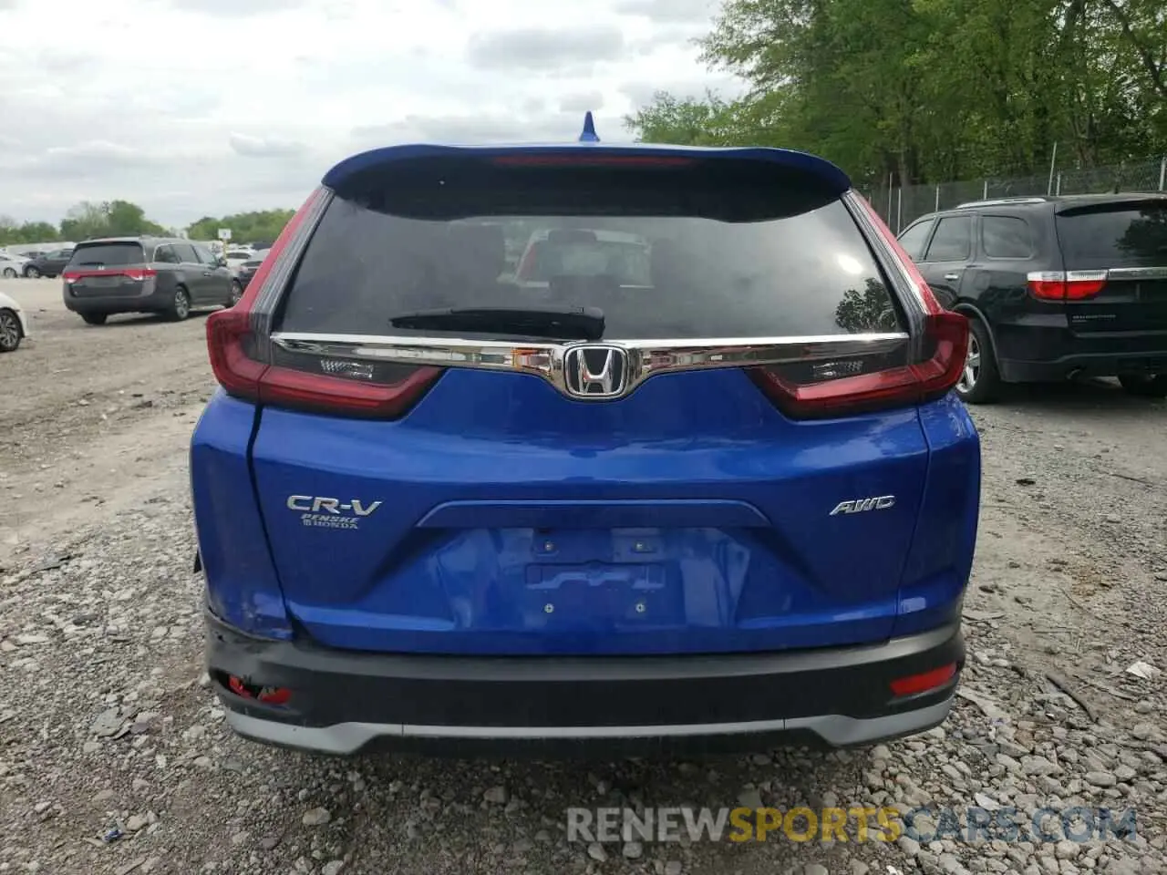 6 fotografías del automóvil dañado 7FARW2H57ME005080 HONDA CRV 2021