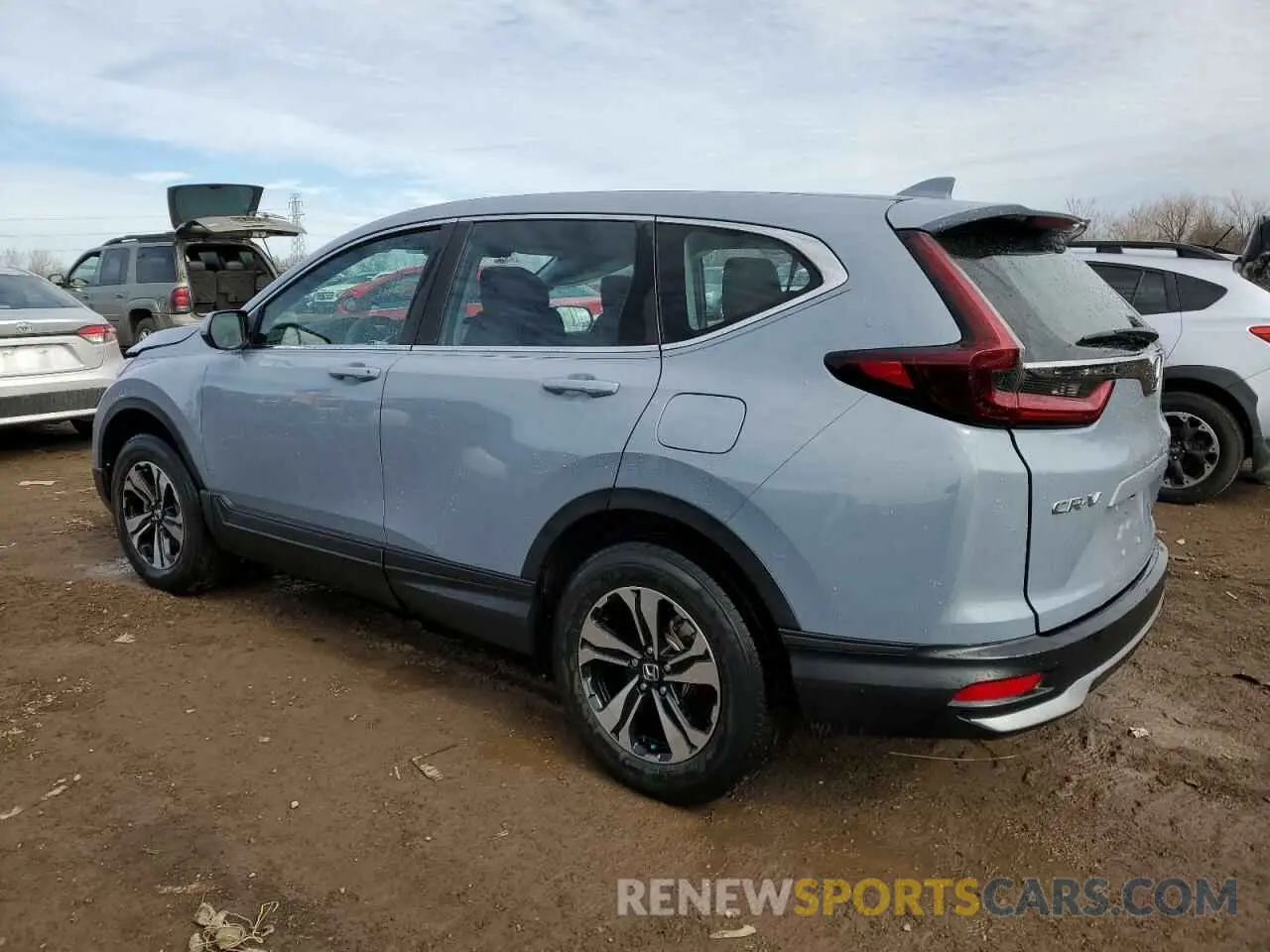 2 fotografías del automóvil dañado 7FARW2H74ME027510 HONDA CRV 2021