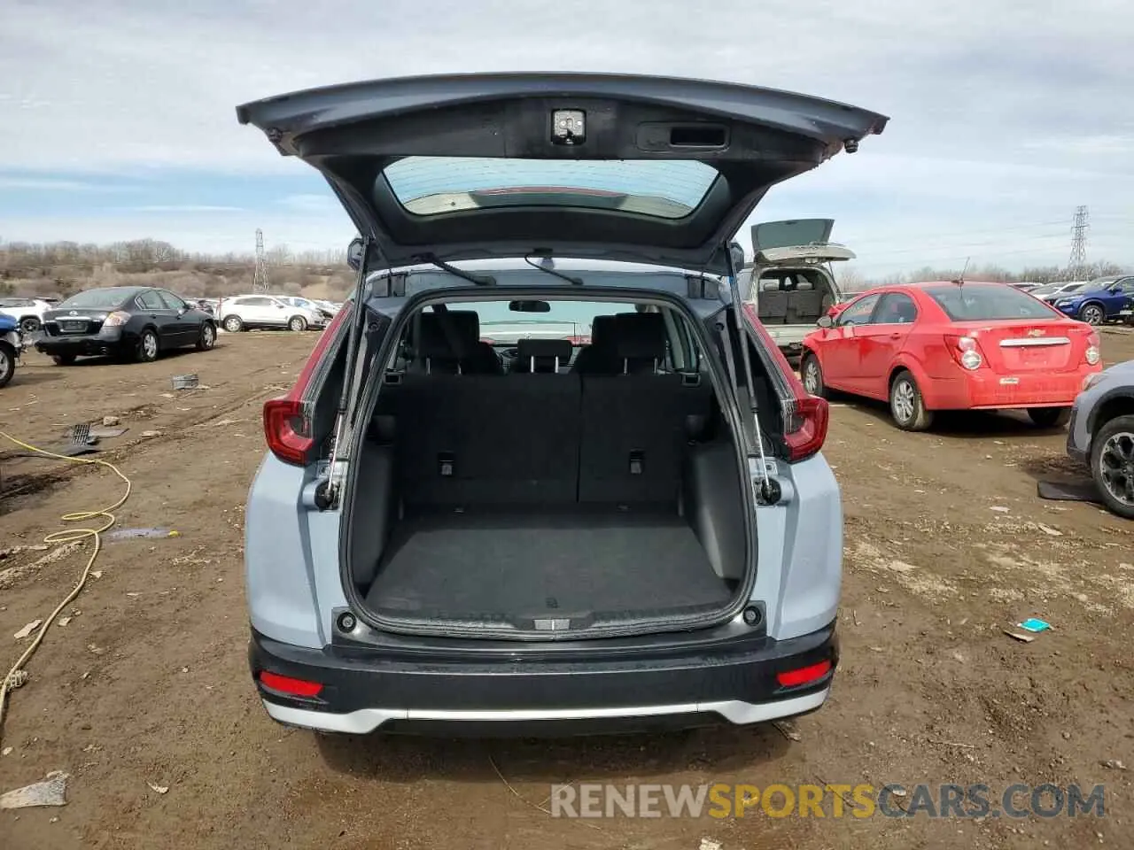 6 fotografías del automóvil dañado 7FARW2H74ME027510 HONDA CRV 2021