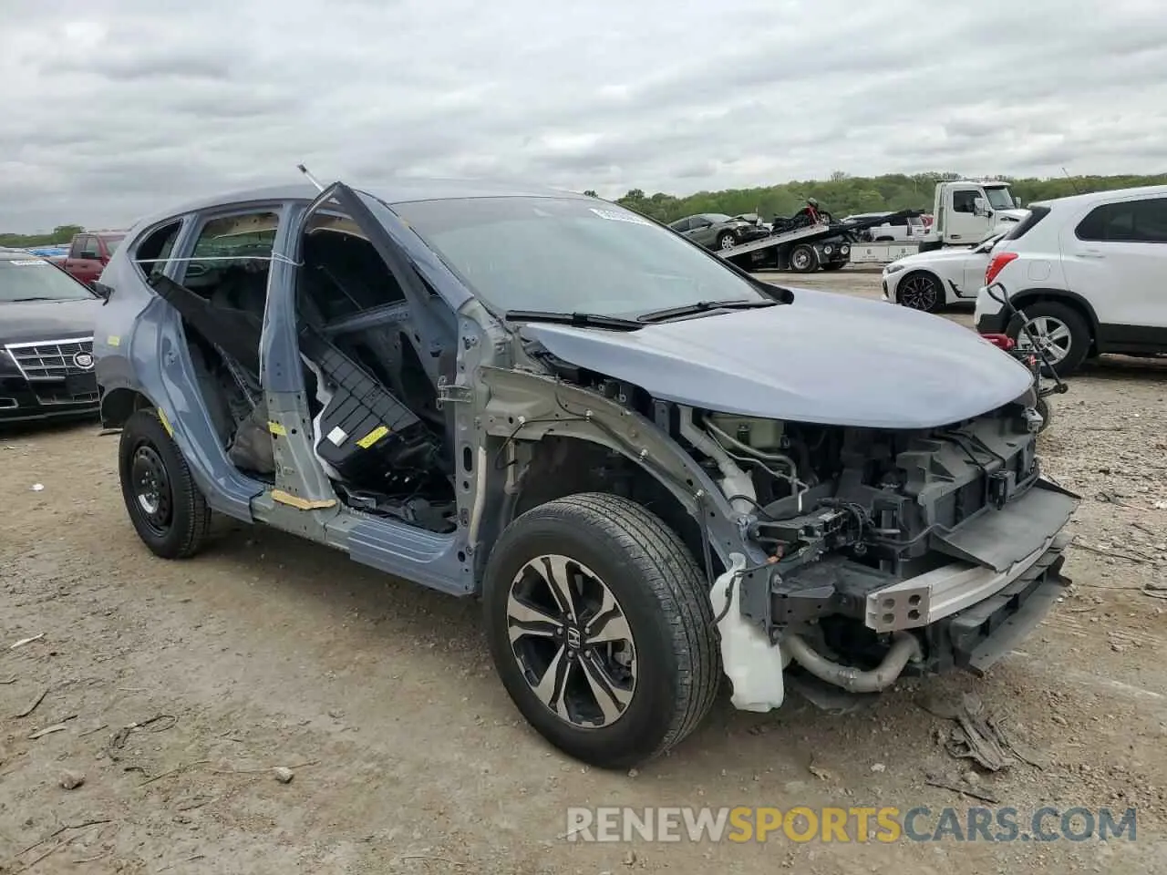 4 fotografías del automóvil dañado 7FARW2H76ME031204 HONDA CRV 2021