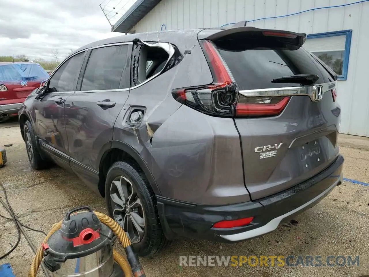 2 fotografías del automóvil dañado 7FARW2H81ME020278 HONDA CRV 2021