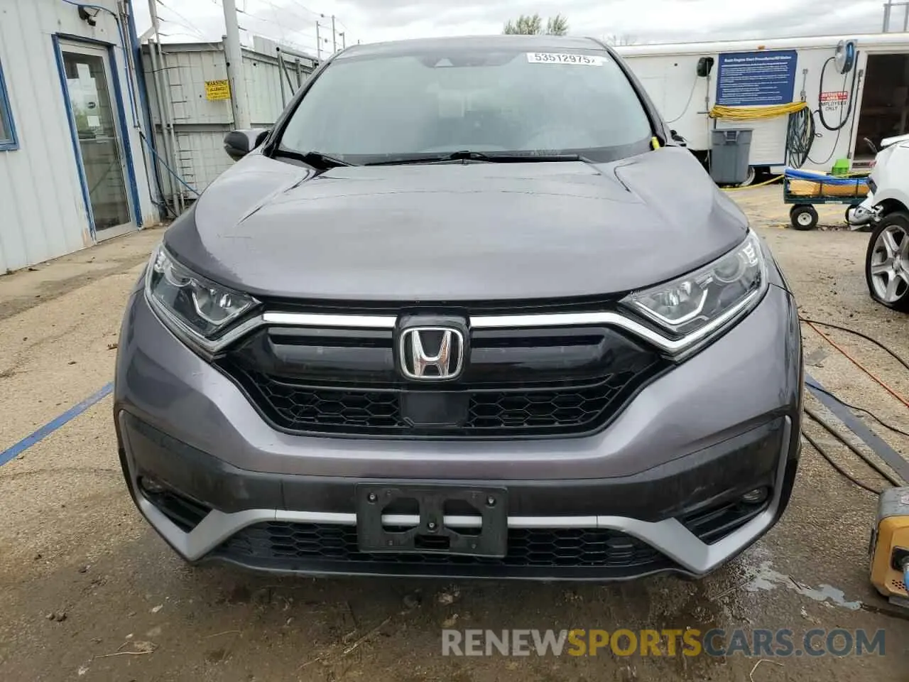 5 fotografías del automóvil dañado 7FARW2H81ME020278 HONDA CRV 2021