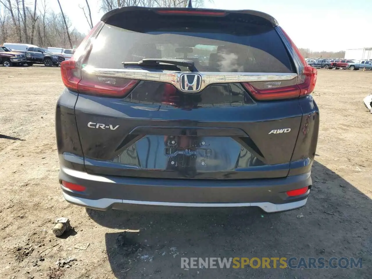 6 fotografías del automóvil dañado 7FARW2H82ME000508 HONDA CRV 2021
