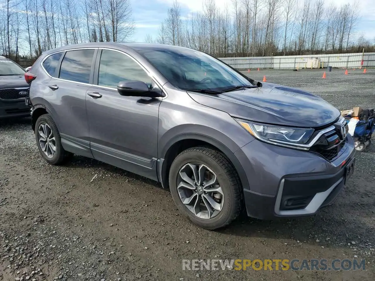 4 fotografías del automóvil dañado 7FARW2H84ME020758 HONDA CRV 2021