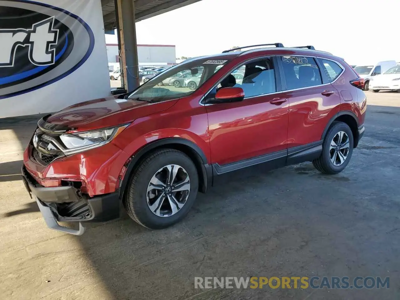 1 fotografías del automóvil dañado 2HKRW1H7XNH401031 HONDA CRV 2022