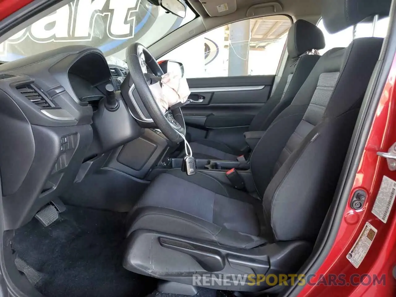 7 fotografías del automóvil dañado 2HKRW1H7XNH401031 HONDA CRV 2022