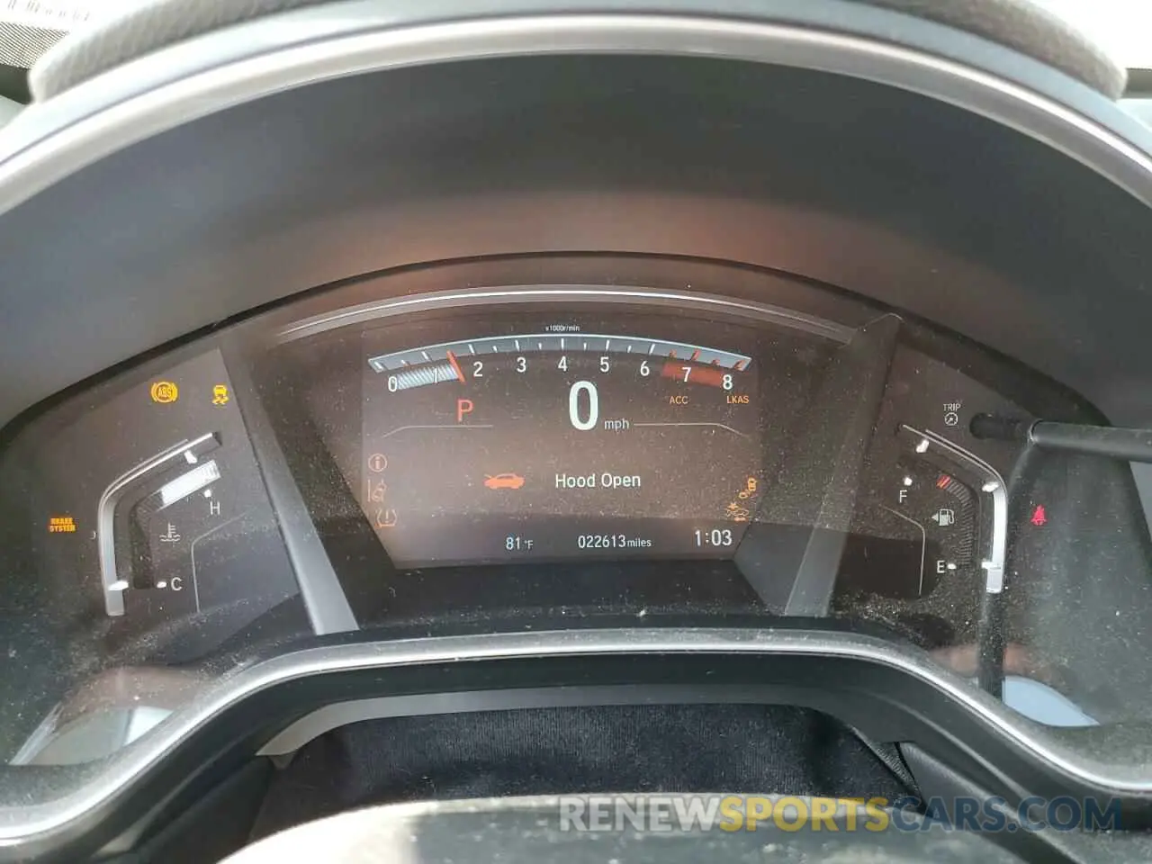 9 fotografías del automóvil dañado 2HKRW1H85NH405299 HONDA CRV 2022
