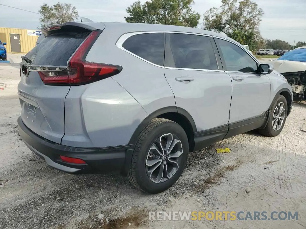 3 fotografías del automóvil dañado 2HKRW1H87NH404574 HONDA CRV 2022
