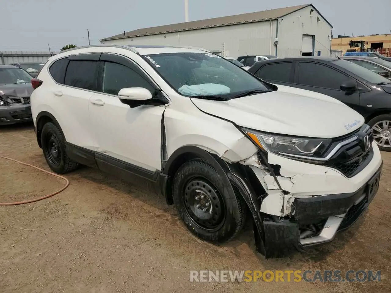 4 fotografías del automóvil dañado 2HKRW2H46NH217989 HONDA CRV 2022