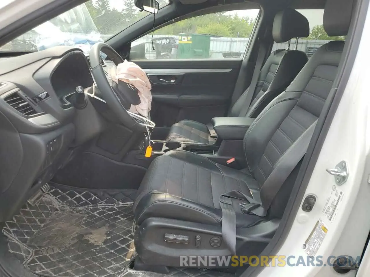 7 fotografías del automóvil dañado 2HKRW2H46NH217989 HONDA CRV 2022