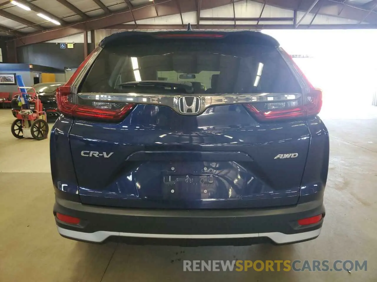 6 fotografías del automóvil dañado 2HKRW2H51NH609819 HONDA CRV 2022