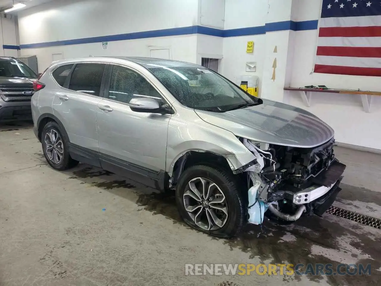 4 fotografías del automóvil dañado 2HKRW2H51NH615586 HONDA CRV 2022