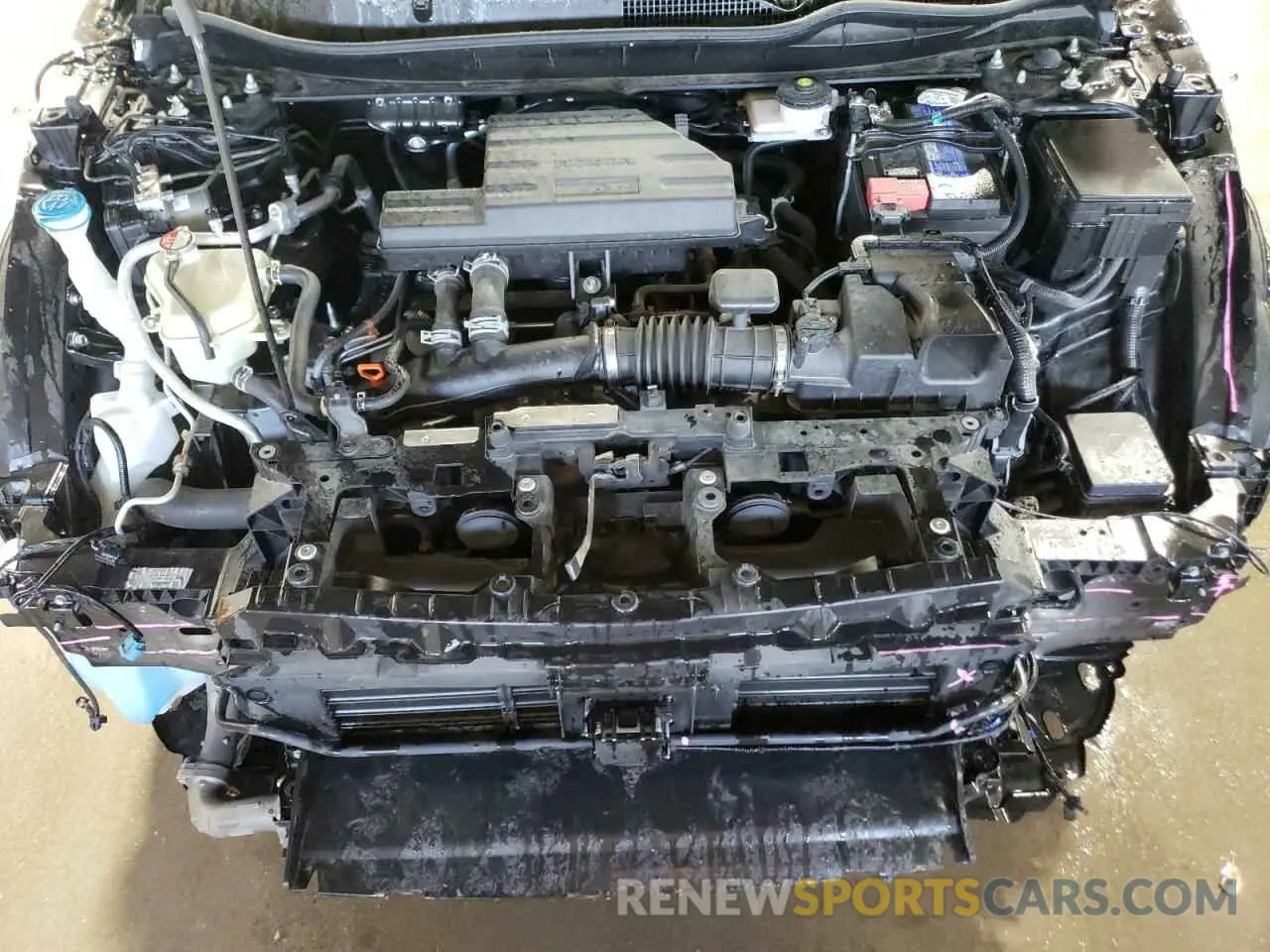 12 fotografías del automóvil dañado 2HKRW2H51NH649351 HONDA CRV 2022