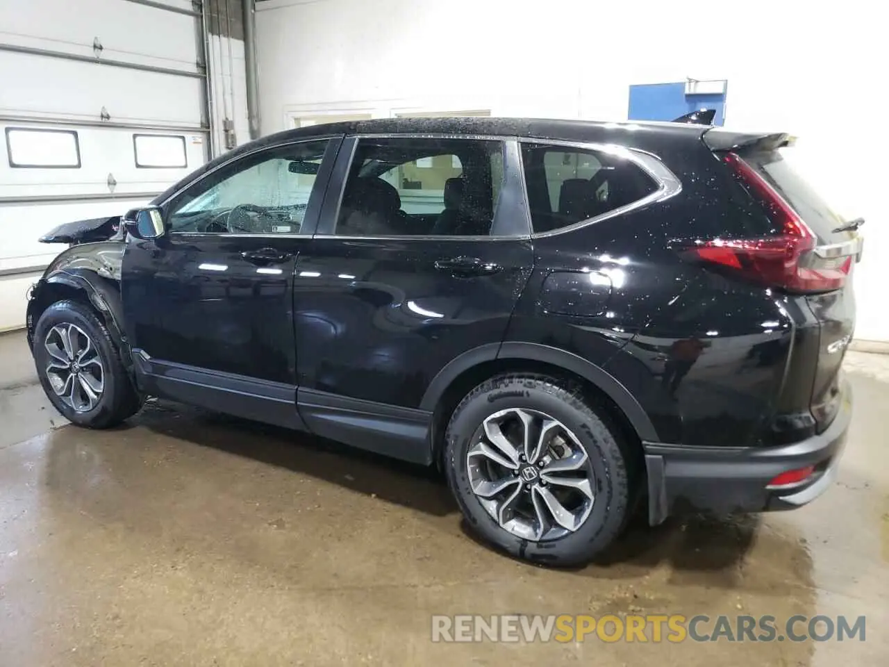 2 fotografías del automóvil dañado 2HKRW2H51NH649351 HONDA CRV 2022