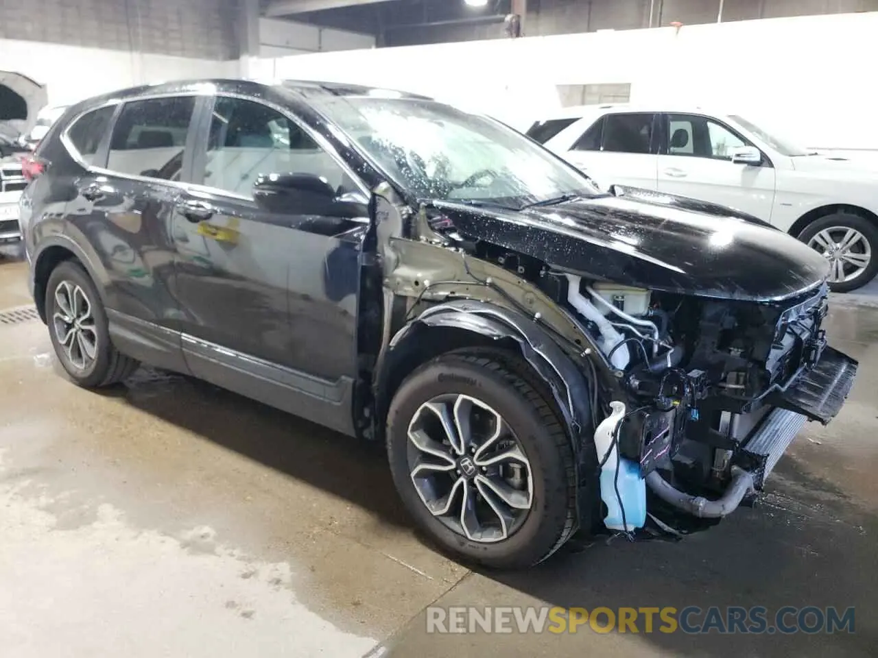 4 fotografías del automóvil dañado 2HKRW2H51NH649351 HONDA CRV 2022