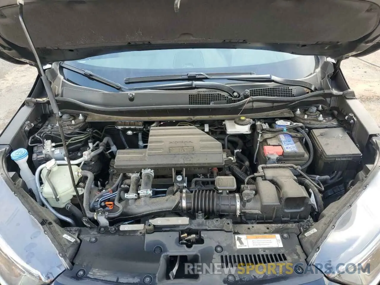 12 fotografías del automóvil dañado 2HKRW2H52NH622062 HONDA CRV 2022