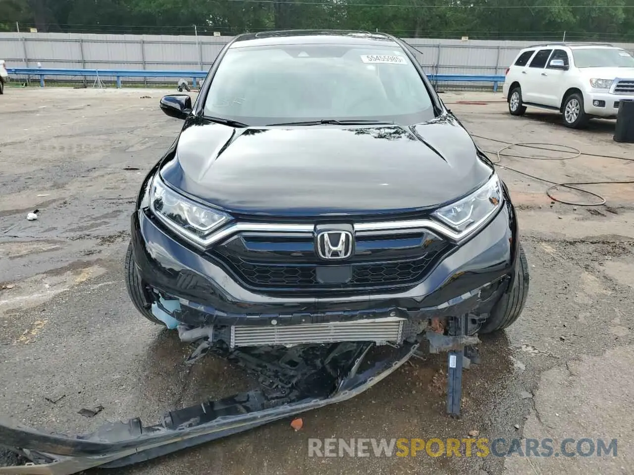 5 fotografías del automóvil dañado 2HKRW2H52NH622062 HONDA CRV 2022