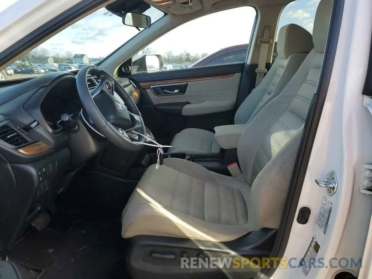 7 fotografías del automóvil dañado 2HKRW2H52NH660343 HONDA CRV 2022