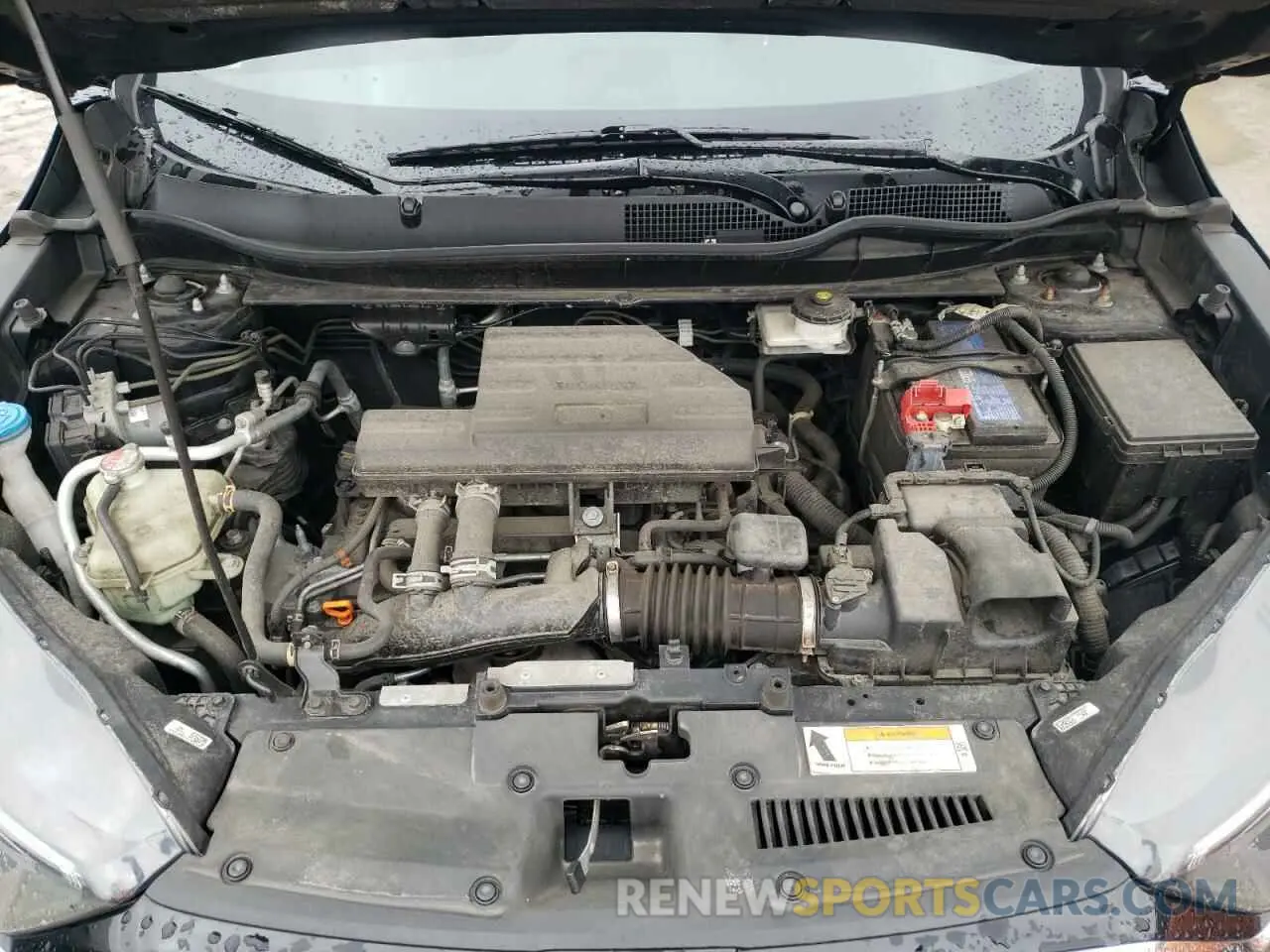 12 fotografías del automóvil dañado 2HKRW2H55NH602274 HONDA CRV 2022