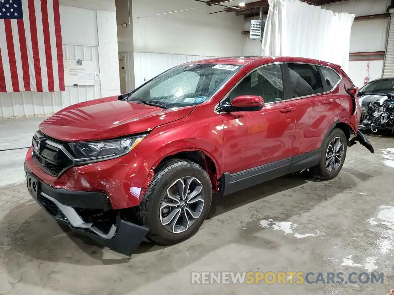 1 fotografías del automóvil dañado 2HKRW2H55NH639731 HONDA CRV 2022