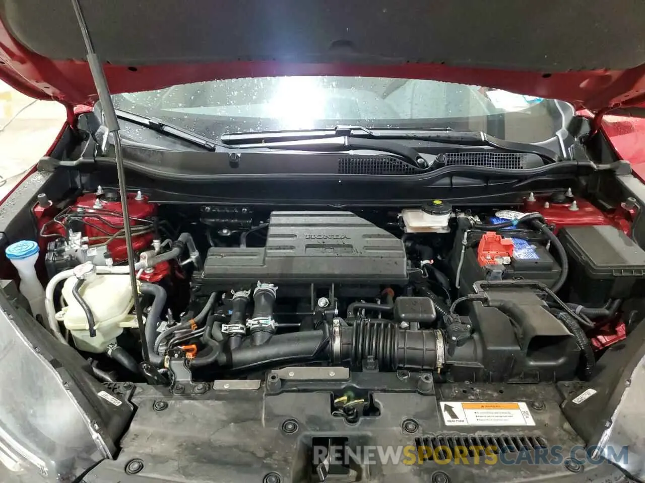 12 fotografías del automóvil dañado 2HKRW2H55NH639731 HONDA CRV 2022